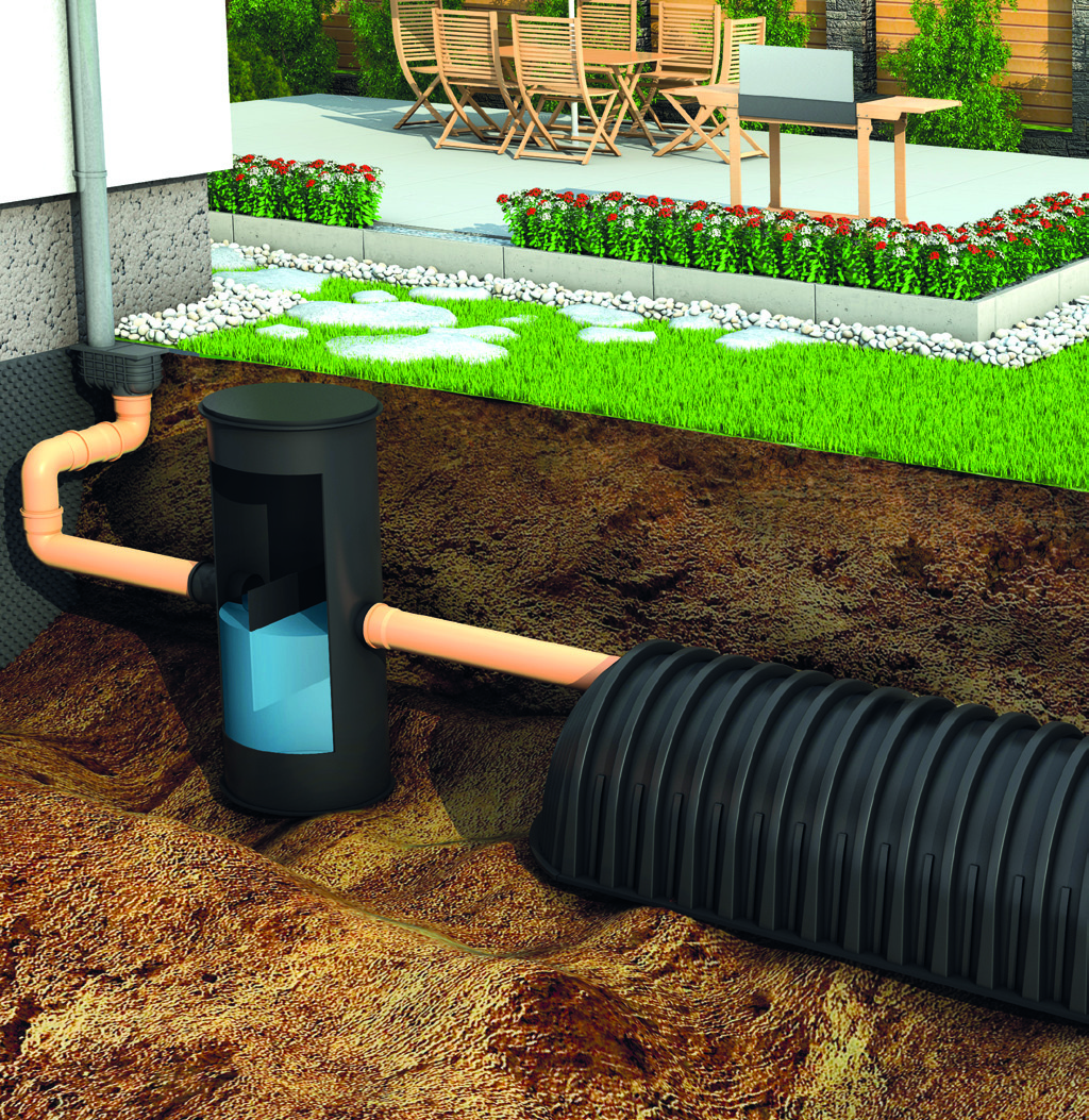 AS-KRECHT OPTIMAL – genomskärning som visar tunnelinstallation under mark